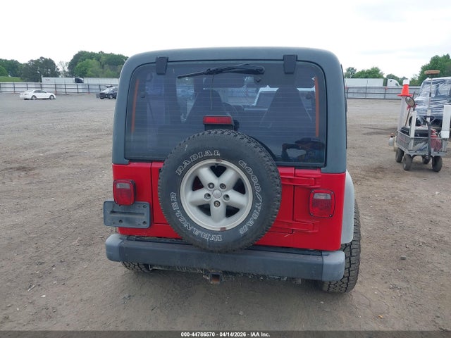 Продажа на аукционе авто 2001 Jeep Wrangler Sport, vin: 1J4FA49S61P330778, номер лота: 44786570