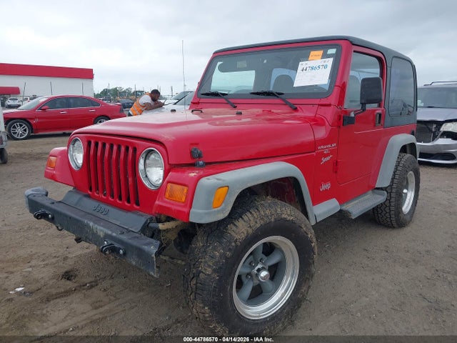 Продажа на аукционе авто 2001 Jeep Wrangler Sport, vin: 1J4FA49S61P330778, номер лота: 44786570