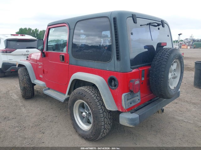 Продажа на аукционе авто 2001 Jeep Wrangler Sport, vin: 1J4FA49S61P330778, номер лота: 44786570