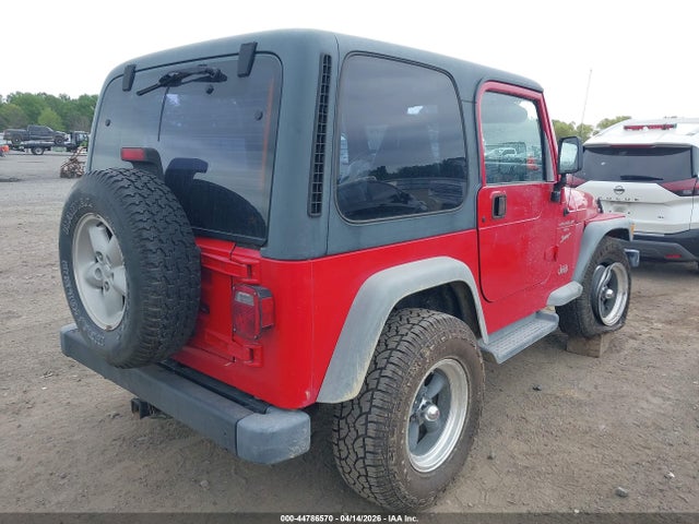 Продажа на аукционе авто 2001 Jeep Wrangler Sport, vin: 1J4FA49S61P330778, номер лота: 44786570