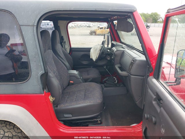 Продажа на аукционе авто 2001 Jeep Wrangler Sport, vin: 1J4FA49S61P330778, номер лота: 44786570