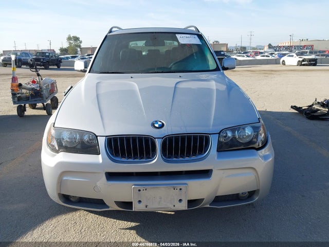 Продаж на аукціоні авто 2006 Bmw X3 3.0i, vin: WBXPA93486WG75895, номер лоту: 44786578