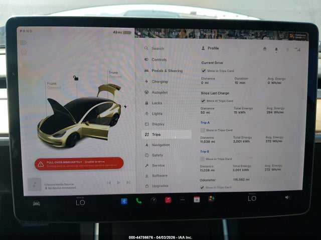 Aukcja sprzedaży 2019 Tesla Model 3 Long Range/performance, vin: 5YJ3E1EB5KF510511, numer aukcji: 44786676