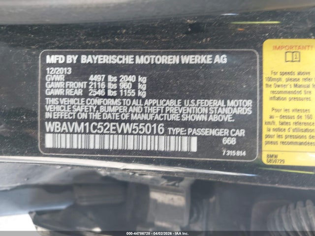 2014 BMW X1 WBAVM1C52EVW55016 Photo 8