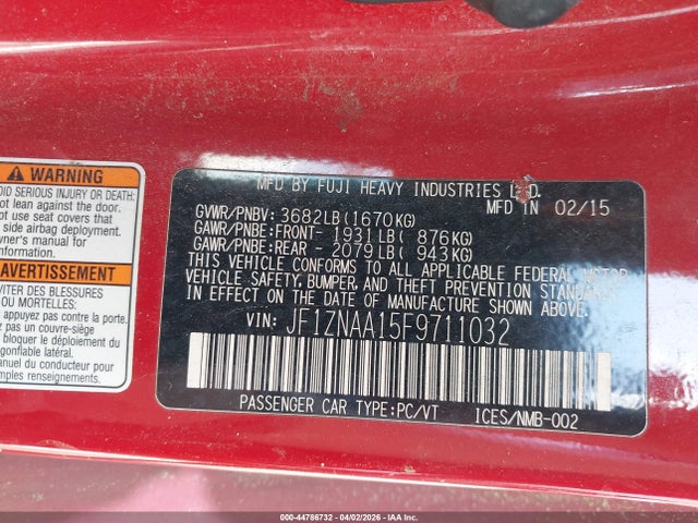 2015 SCION FR-S JF1ZNAA15F9711032 Photo 8