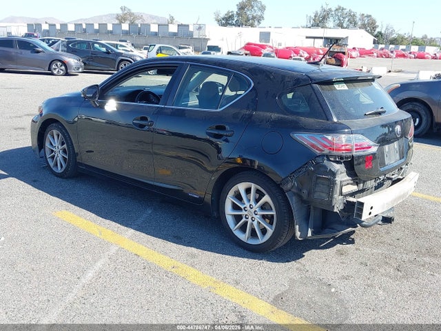 2013 Lexus Ct 200h მანქანა იყიდება აუქციონზე, vin: JTHKD5BH5D2172496, აუქციონის ნომერი: 44786747