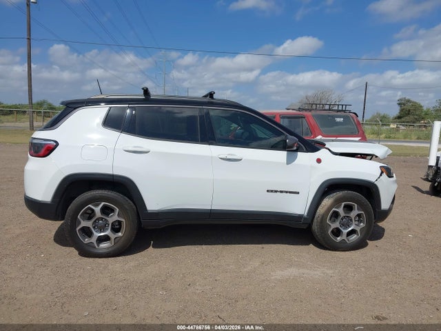 44786756 :رقم المزاد ، 3C4NJDDB6NT148847 vin ، 2022 Jeep Compass Trailhawk 4x4 مزاد بيع