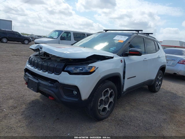 44786756 :رقم المزاد ، 3C4NJDDB6NT148847 vin ، 2022 Jeep Compass Trailhawk 4x4 مزاد بيع