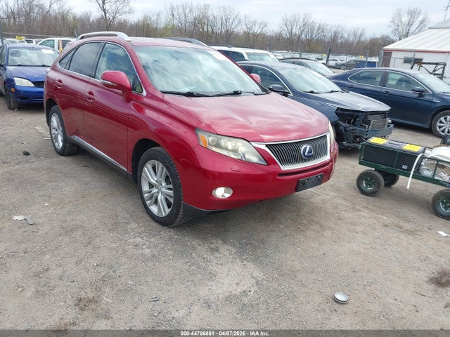 2010 Lexus Rx 450h მანქანა იყიდება აუქციონზე, vin: JTJBC1BA4A2019861, აუქციონის ნომერი: 44786861