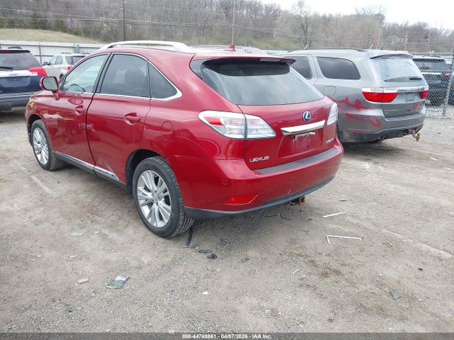 2010 Lexus Rx 450h მანქანა იყიდება აუქციონზე, vin: JTJBC1BA4A2019861, აუქციონის ნომერი: 44786861