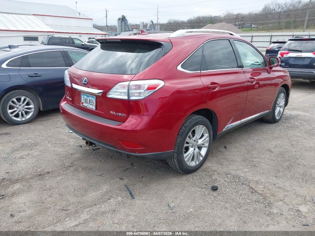 2010 Lexus Rx 450h მანქანა იყიდება აუქციონზე, vin: JTJBC1BA4A2019861, აუქციონის ნომერი: 44786861