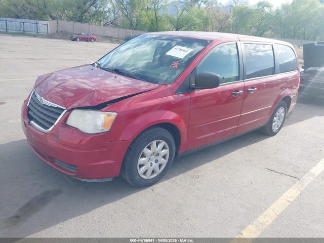 2008 Chrysler Town & Country Lx მანქანა იყიდება აუქციონზე, vin: 2A8HR44H68R663986, აუქციონის ნომერი: 44786941