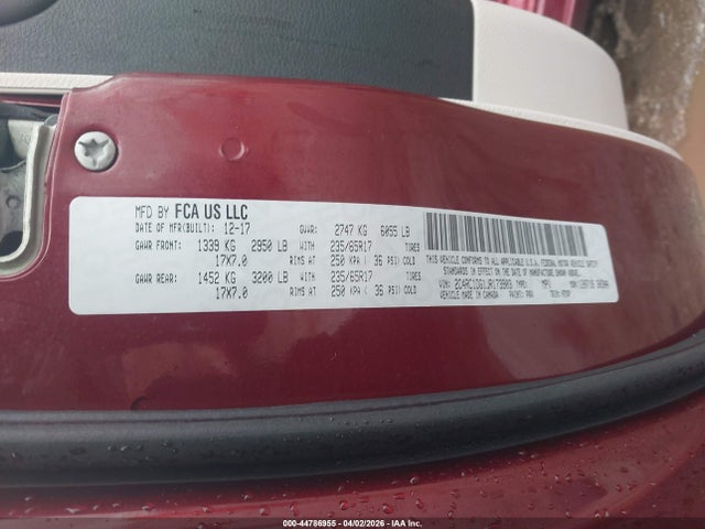 2018 CHRYSLER PACIFICA 2C4RC1DG1JR173903 Photo 8