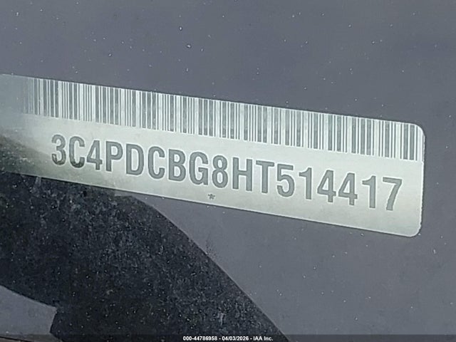 2017 DODGE JOURNEY 3C4PDCBG8HT514417 Photo 8