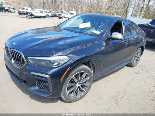 2022 Bmw X6 M50i მანქანა იყიდება აუქციონზე, vin: 5UXCY8C03N9H53073, აუქციონის ნომერი: 44786967