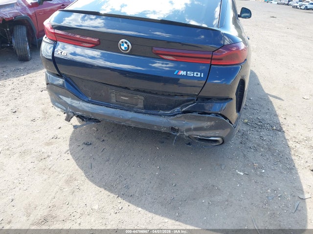 2022 Bmw X6 M50i მანქანა იყიდება აუქციონზე, vin: 5UXCY8C03N9H53073, აუქციონის ნომერი: 44786967