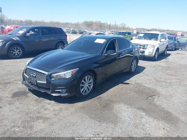 44787017 :رقم المزاد ، JN1BV7AR9EM684257 vin ، 2014 Infiniti Q50 Premium مزاد بيع