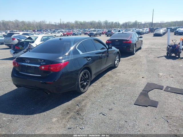 44787017 :رقم المزاد ، JN1BV7AR9EM684257 vin ، 2014 Infiniti Q50 Premium مزاد بيع