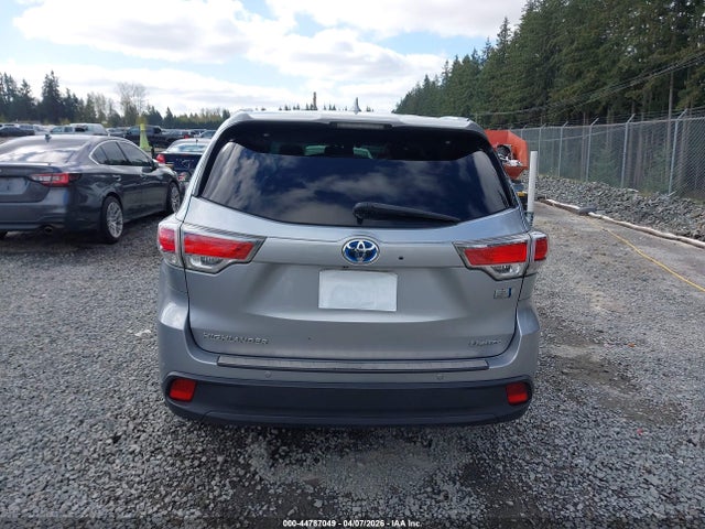 5TDDCRFH8GS019610 Toyota Highlander Hybrid Limited Platinum V6
