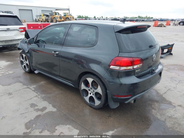 2012 Volkswagen Gti 2-door მანქანა იყიდება აუქციონზე, vin: WVWEV7AJ4CW098166, აუქციონის ნომერი: 44787073