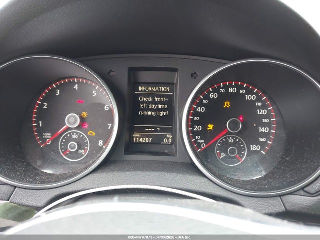 2012 Volkswagen Gti 2-door მანქანა იყიდება აუქციონზე, vin: WVWEV7AJ4CW098166, აუქციონის ნომერი: 44787073