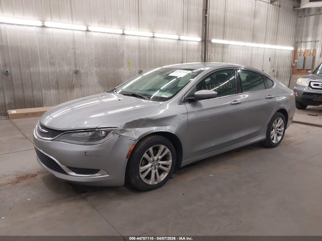 2015 Chrysler 200 Limited მანქანა იყიდება აუქციონზე, vin: 1C3CCCAB8FN503801, აუქციონის ნომერი: 44787110
