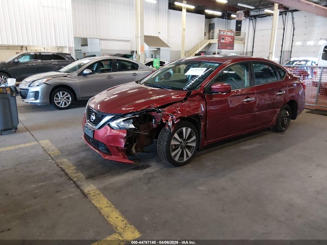 44787140 :رقم المزاد ، 3N1AB7AP7KY437900 vin ، 2019 Nissan Sentra Sv مزاد بيع
