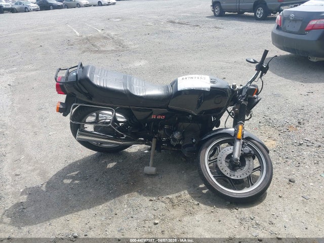 44787157 :رقم المزاد ، WB1046306F6480454 vin ، 1985 Bmw R80 مزاد بيع