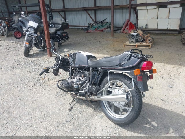 44787157 :رقم المزاد ، WB1046306F6480454 vin ، 1985 Bmw R80 مزاد بيع