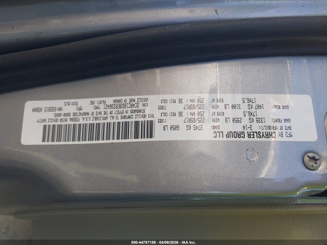 Продаж на аукціоні авто 2014 Chrysler Town & Country Touring, vin: 2C4RC1BG9ER336421, номер лоту: 44787189