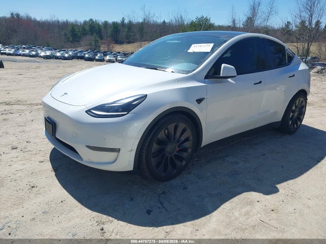 Продаж на аукціоні авто 2021 Tesla Model Y Performance Dual Motor All-wheel Drive, vin: 5YJYGDEF3MF249595, номер лоту: 44787275