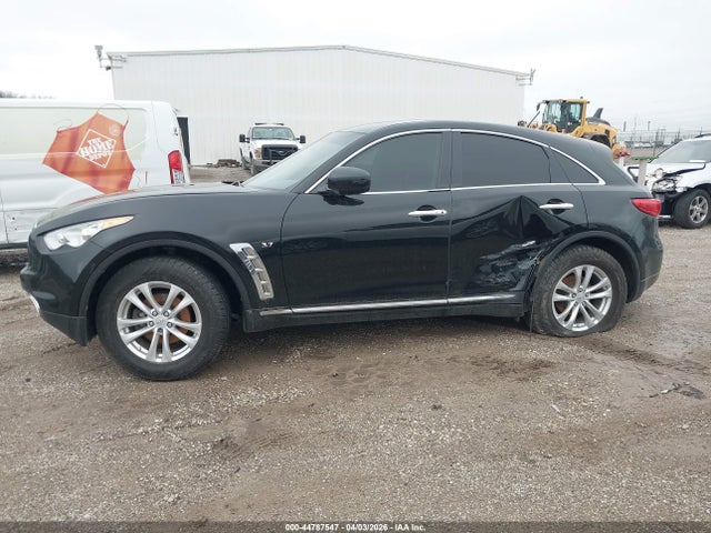 44787547 :رقم المزاد ، JN8CS1MW0HM414092 vin ، 2017 Infiniti Qx70 مزاد بيع