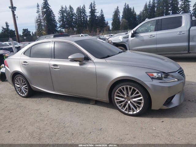 44787654 :رقم المزاد ، JTHCF1D2XF5022496 vin ، 2015 Lexus Is 250 مزاد بيع