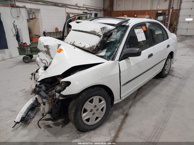 2004 Honda Civic Vp მანქანა იყიდება აუქციონზე, vin: 2HGES16324H577381, აუქციონის ნომერი: 44787714