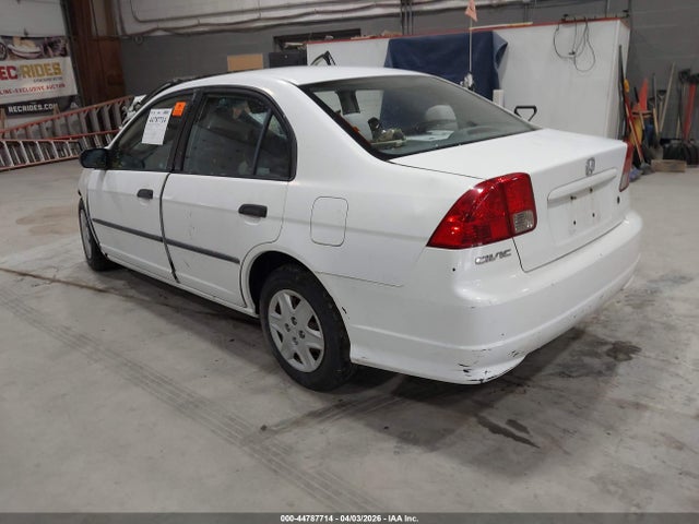 2004 Honda Civic Vp მანქანა იყიდება აუქციონზე, vin: 2HGES16324H577381, აუქციონის ნომერი: 44787714