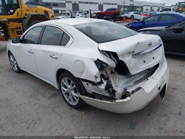 2014 Nissan Maxima 3.5 Sv მანქანა იყიდება აუქციონზე, vin: 1N4AA5AP1EC475534, აუქციონის ნომერი: 44787751