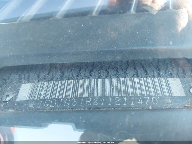Aukcja sprzedaży 2001 Gmc Savana Special, vin: 1GDJG31R811211470, numer aukcji: 44787769