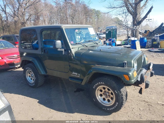 2006 Jeep Wrangler X მანქანა იყიდება აუქციონზე, vin: 1J4FA39S16P769064, აუქციონის ნომერი: 44787839