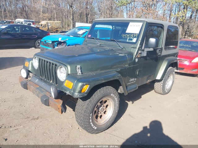 2006 Jeep Wrangler X მანქანა იყიდება აუქციონზე, vin: 1J4FA39S16P769064, აუქციონის ნომერი: 44787839