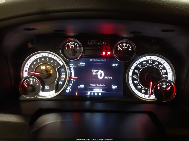 44787840 :رقم المزاد ، 1C6RR7GG9KS617288 vin ، 2019 Ram 1500 Classic Warlock  4x4 6'4 Box مزاد بيع