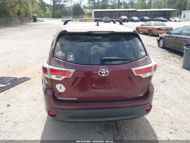 5TDZKRFH3ES022887 Toyota Highlander Le Plus V6