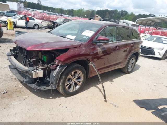 5TDZKRFH3ES022887 Toyota Highlander Le Plus V6