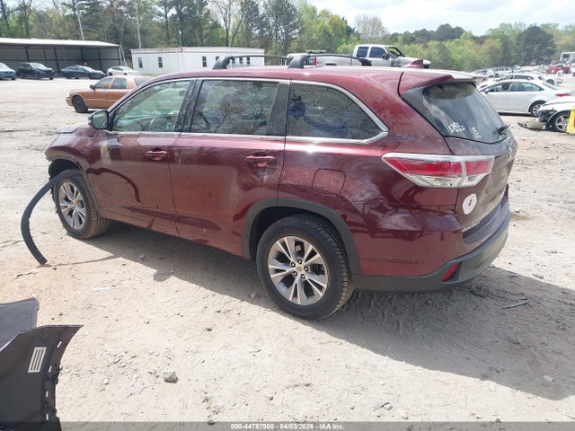 5TDZKRFH3ES022887 Toyota Highlander Le Plus V6