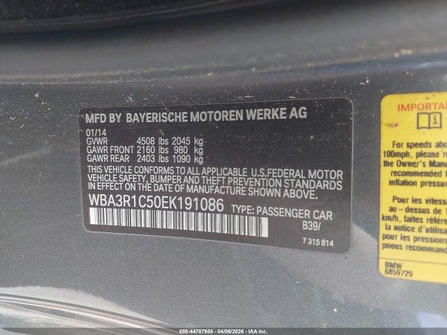 2014 BMW 435I WBA3R1C50EK191086 Photo 8