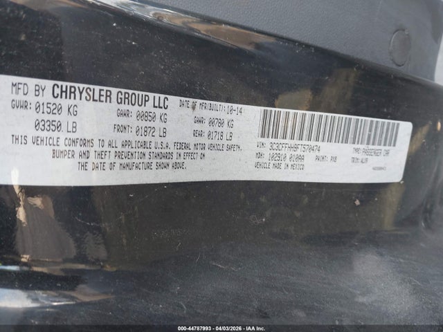 2015 FIAT 500 3C3CFFHH9FT570474 Photo 8