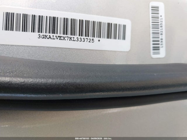 44788103 :رقم المزاد ، 3GKALVEX7KL333725 vin ، 2019 Gmc Terrain Slt مزاد بيع