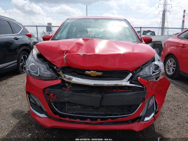 2019 Chevrolet Spark 1lt Cvt მანქანა იყიდება აუქციონზე, vin: KL8CD6SA3KC781522, აუქციონის ნომერი: 44788316