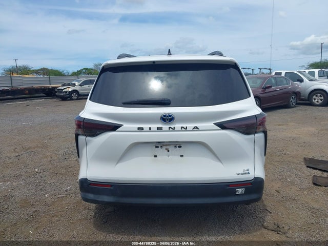 44788325 :رقم المزاد ، 5TDKRKEC0RS186940 vin ، 2024 Toyota Sienna Le مزاد بيع