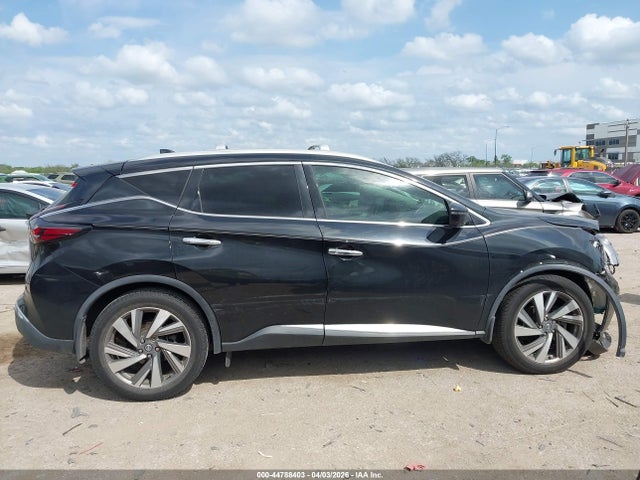 2019 Nissan Murano Sl მანქანა იყიდება აუქციონზე, vin: 5N1AZ2MJ8KN138850, აუქციონის ნომერი: 44788403