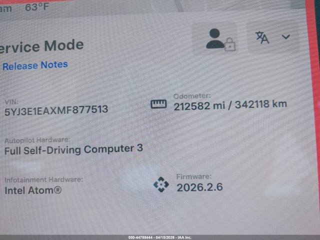 Aukcja sprzedaży 2021 Tesla Model 3 Standard Range Plus Rear-wheel Drive, vin: 5YJ3E1EAXMF877513, numer aukcji: 44788444